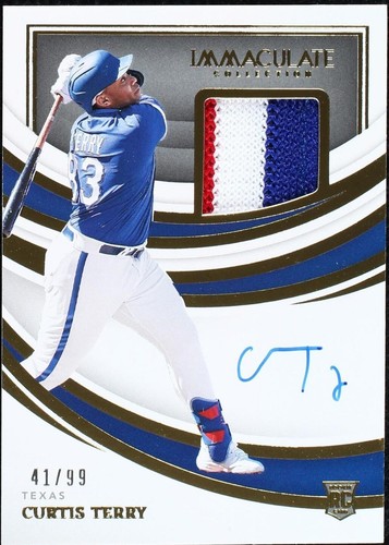 2022 Panini Immaculate Collection - Curtis Terry #IMA-CT