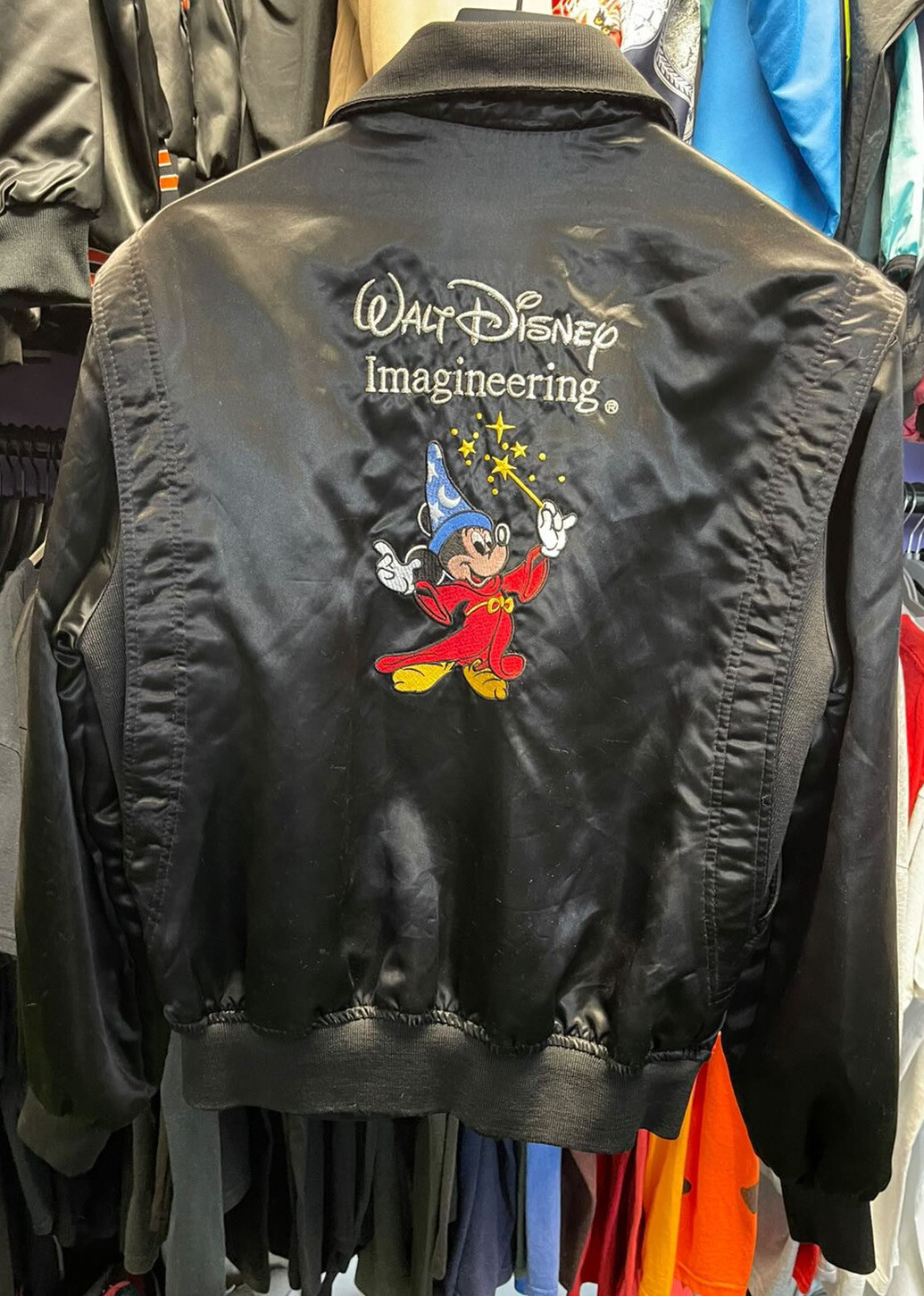 デ*ー様 Walt Disney imagineering ジャケット 非売品 VINTAGE WALT DISNEY IMAGINEERS BOMBER JACKET FANTASIA MICKEY