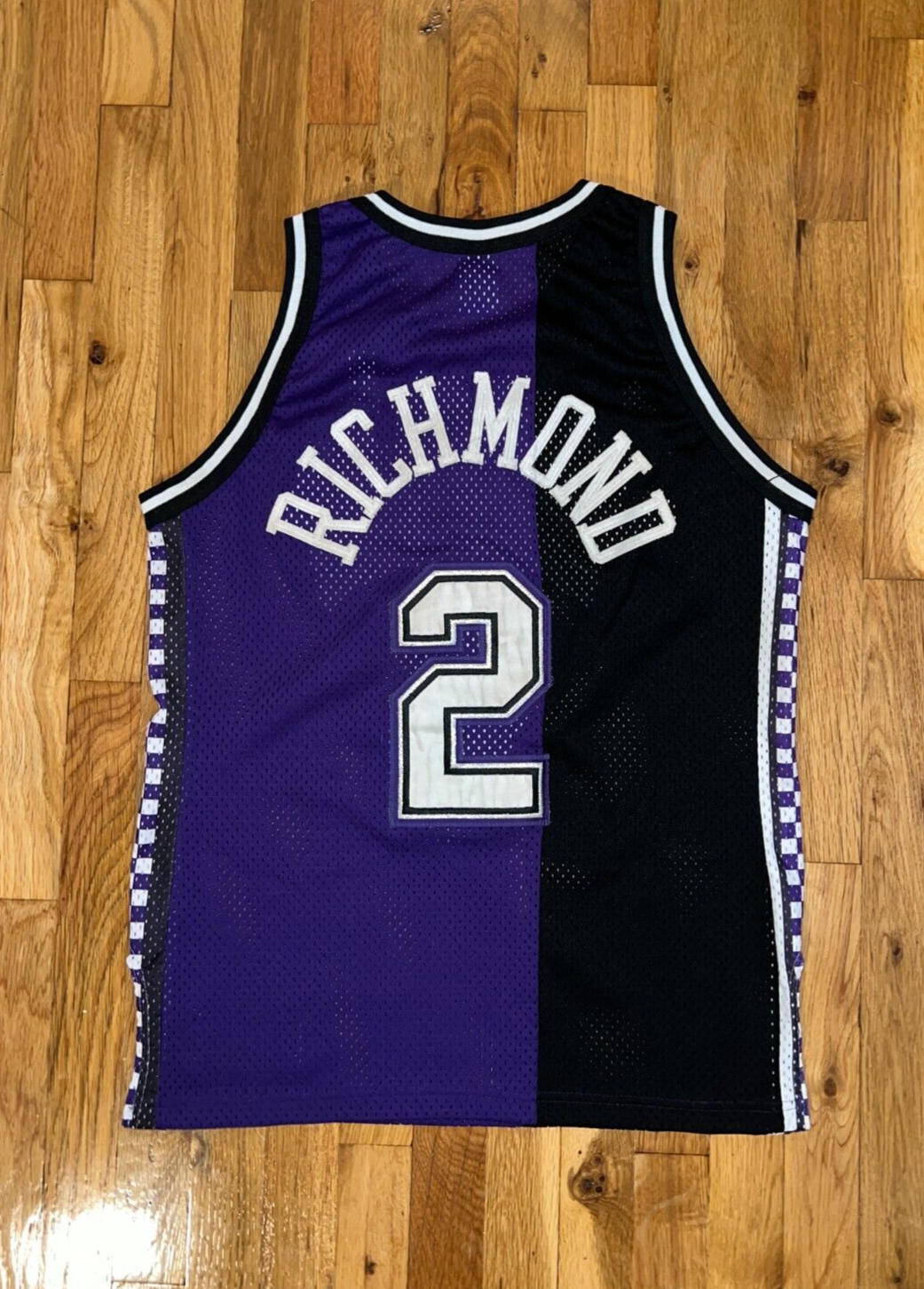 KINGS MICTH RICHMOND ユニフォーム 44 MITCH RICHMOND Champion SACRAMENTO KINGS Jersey 44 NBA Blank
