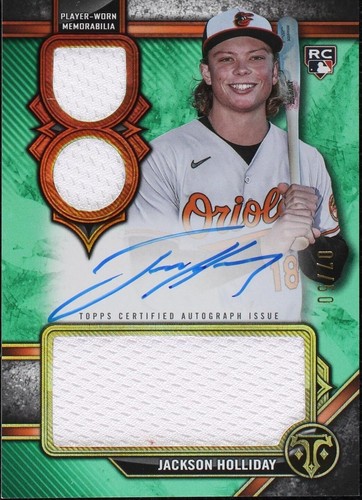 2024 Topps Triple Threads - Jackson Holliday #RAR-JH