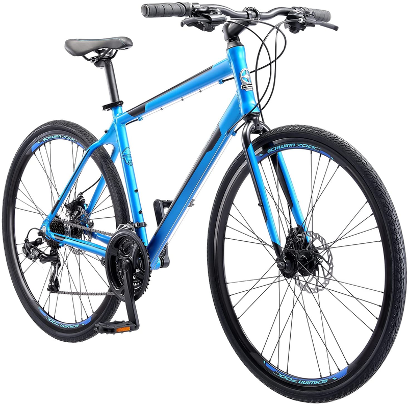 Schwinn Volare Mens and Womens Hybrid Road Bike, 28-Inch Whe