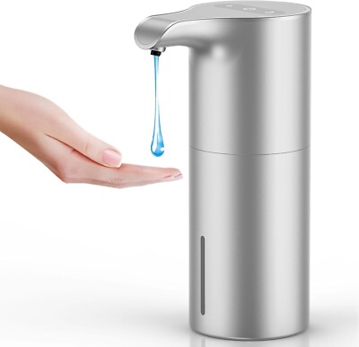 Automatic Liquid Soap Dispenser, 15.37 Oz Touchless Dish Soap Dispenser with ...