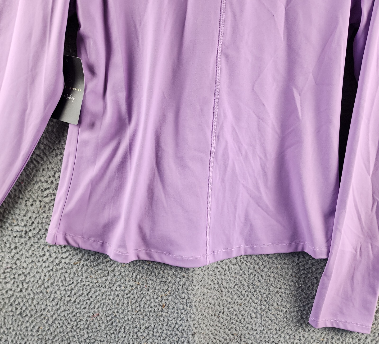 SAGE COLLECTIVE UPF 50+ Flyer Performance Track Jacket Women M Lilac Zip Closure - Picture 13 of 14