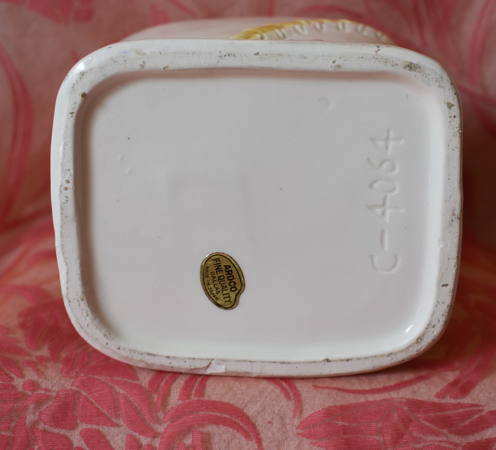 BASEBALL  Player PLANTER numbered ARDCO sticker made in Japan