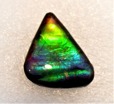 AMMOLITE DOUBLE-SIDED GEMSTONE 22mm x 19mm