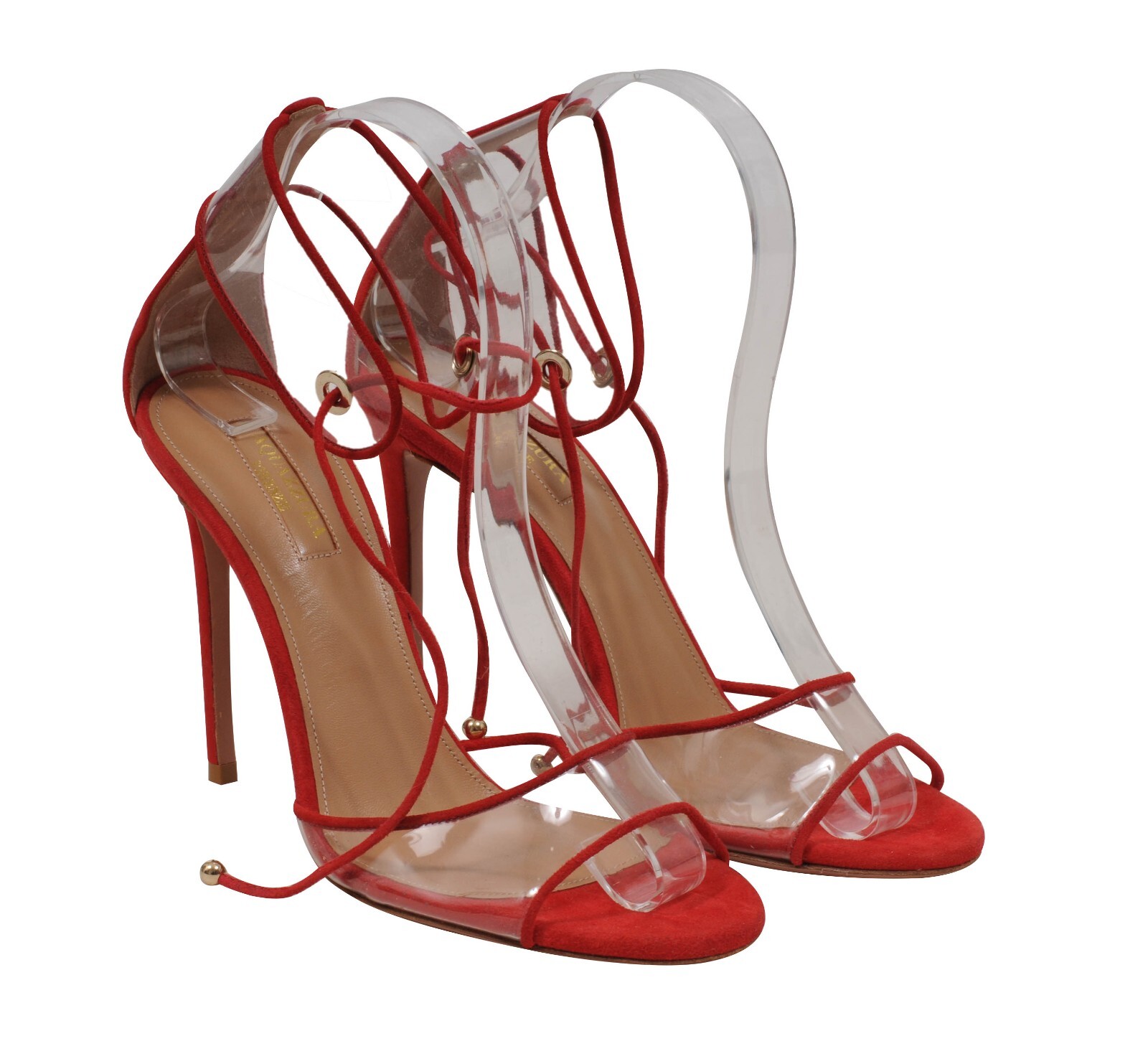 AQUAZZURA Suede Sandal　38.5センチ AQUAZZURA Suede Sandal 38.5センチ