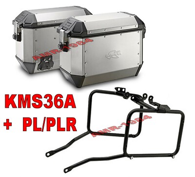 KIT VALIGIE GIVI KAPPA KMS36A MISSION YAMAHA TENERE' 700 2019 PLO2145MK