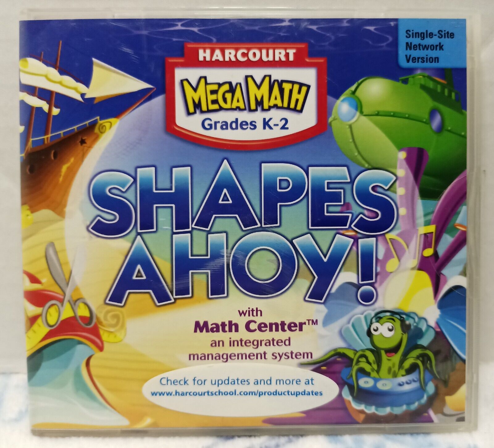 Math: Harcourt Mega Math Grades K-2 SHAPES AHOY! CD ROM Math: Harcourt Mega Math Grades K-2 SHAPES AHOY! CD ROM