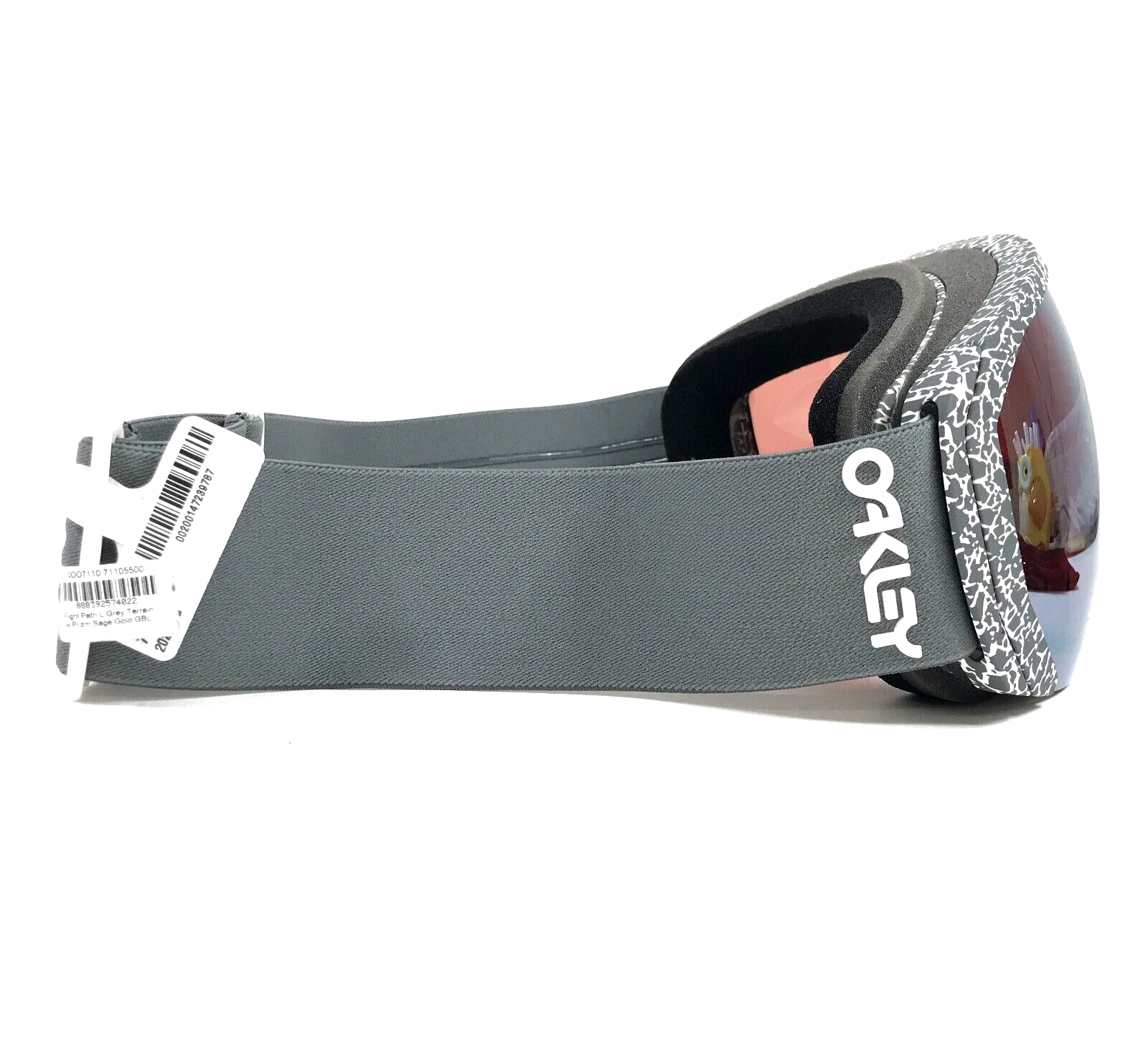 Oakley Snow Goggles Flight Path L OO7110-5500 Grey Terrain Oakley Snow Goggles Flight Path L OO7110-5500 Grey Terrain