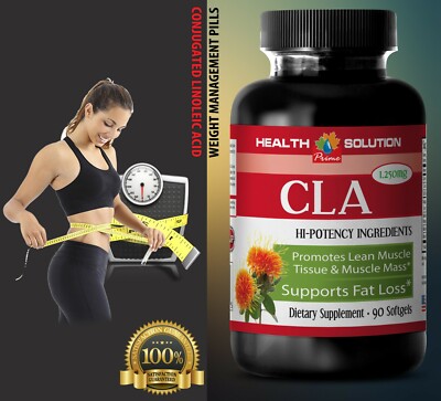 natural weight loss - CLA 1250MG - fat burning supplement 1 Bottle 60 Softgels