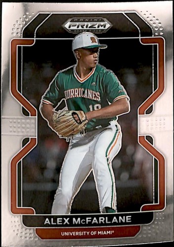 2022 Panini Prizm Draft Picks - Alex McFarlane #PDP122