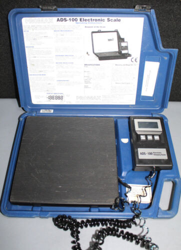 Promax ADS-100 Electronic Charging Scale WORKS! Up To 200 lbs Refrigerant