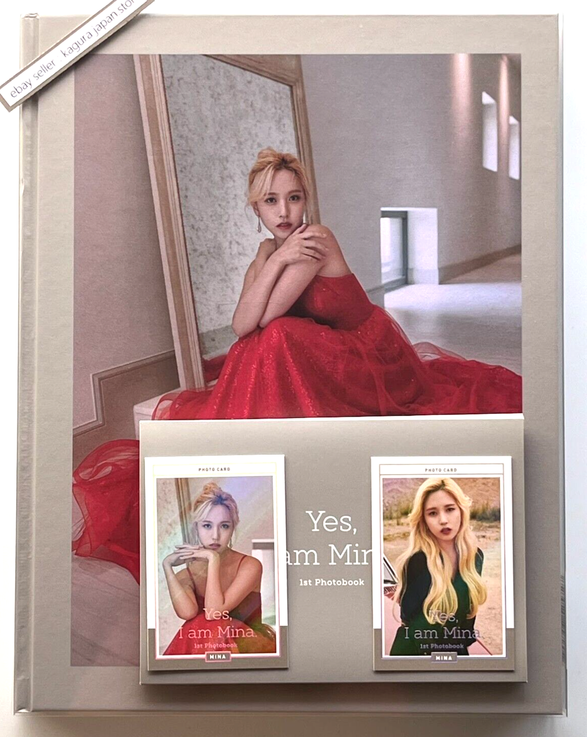 Yes,I am Mina 〜Gray ver〜 MINA Yes, I am Mina Gray VER. 1st Photobook TWICE ONCE