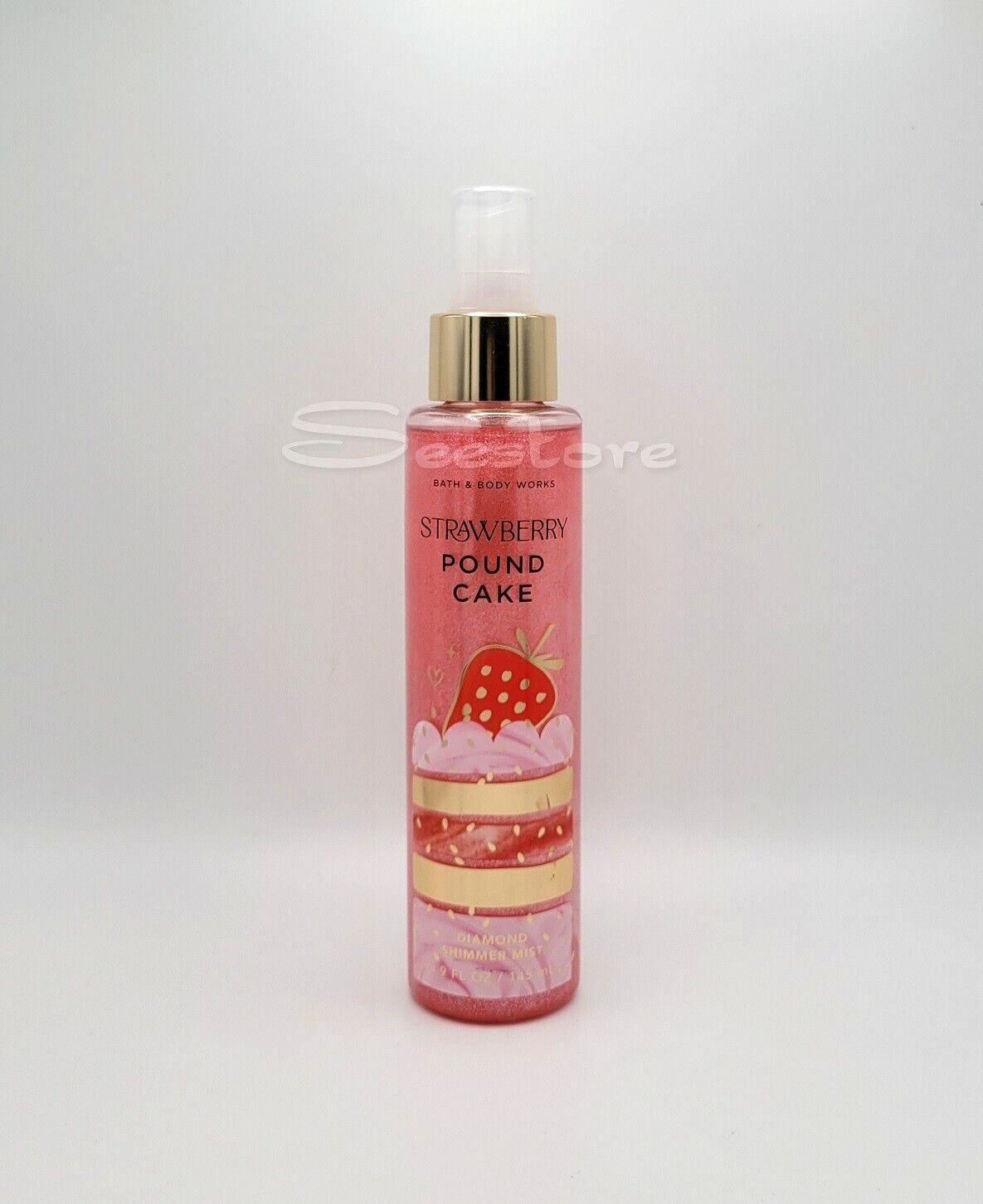 strawberry☆専用36 Bath & Body Works Strawberry Pound Cake Diamond Shimmer
