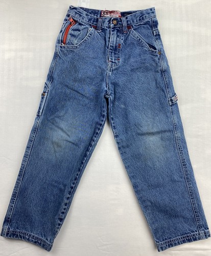 twin collective　Carpenter Jean 6Y Twin collective Kids Carpenter Overall, Vintage Blue – Tinyapple