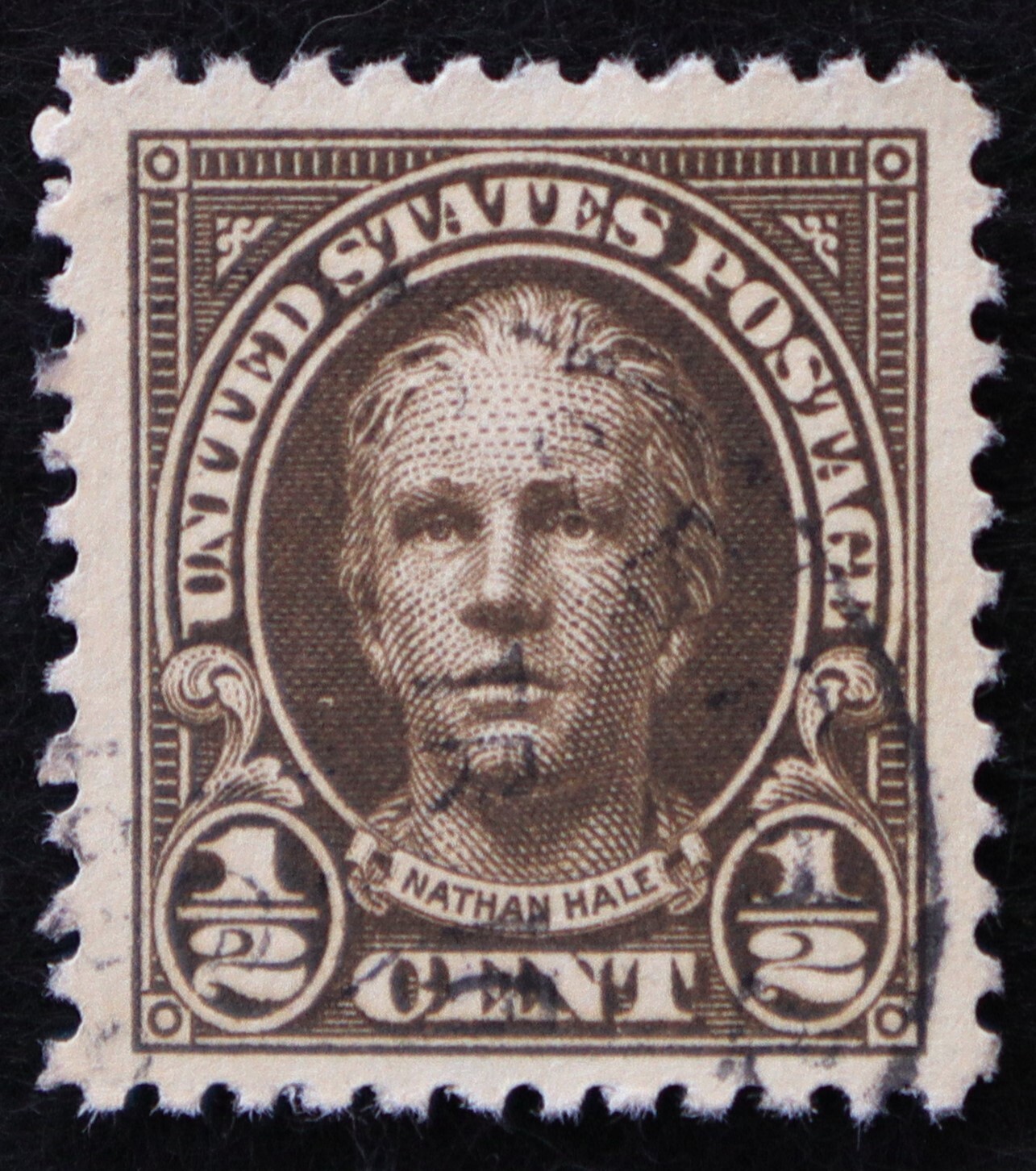 値下げ★タグ付き サリースコット U.S. Used Stamp Scott #551 1/2 Hale, Superb Jumbo. Face-Free
