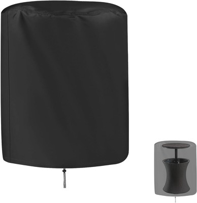 Patio Cooler Bar Table Cover for Keter 7.5 Gallon Outdoor Cooler Table Round