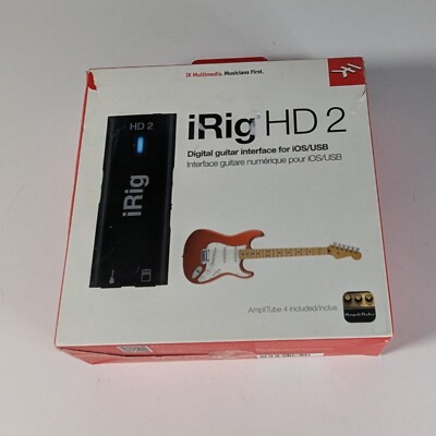 IK Multimedia iRig HD 2 Digital Guitar Interface for IOS/USB