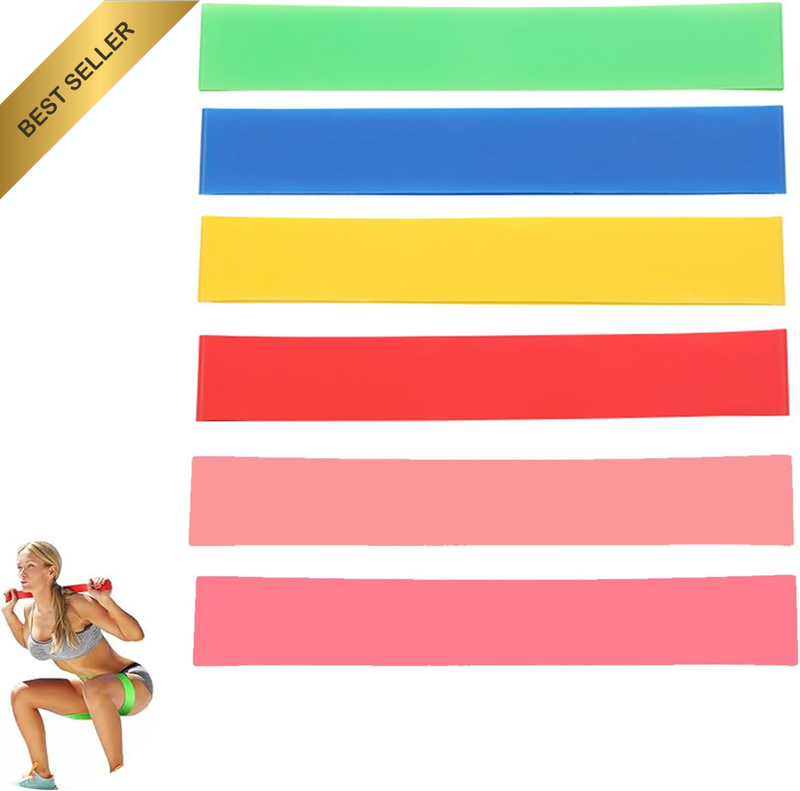 Set of 6 Chair Bands for Kids with Fidgety Feet, Sensory Tools for ADHD and Auti