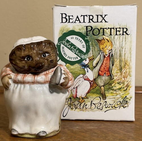 Beswick Beatrix Potter Mrs Tiggy Winkle Figurine With Box | eBay