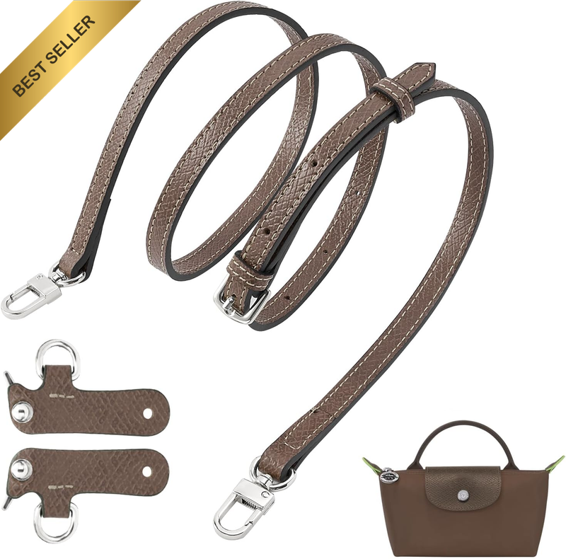 Purse Strap Crossbody, Leather Adjustable Replacement Shoulder Strap Conversion