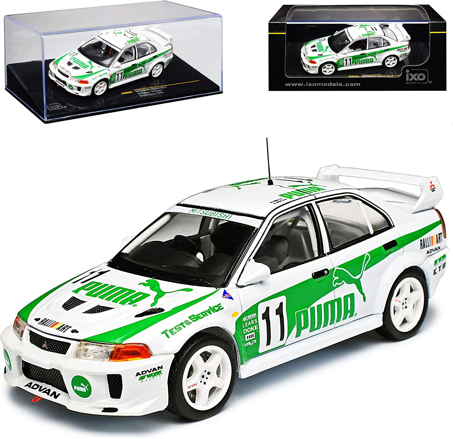 ホビーラジコン Mitsubishi Lancer Evolution 1/43 Kyosho Original 1/43 Mitsubishi Lancer Evolution IX MR White