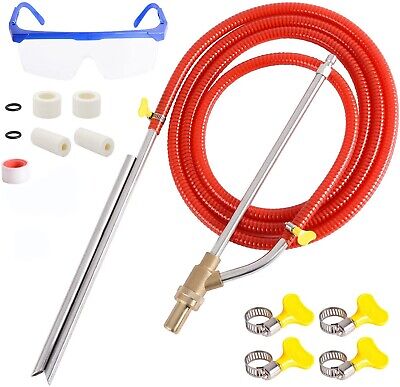 Sandblasting Kit With Nozzle Pressure Washer Sandblaster 5000 PSI Abrasive Clean