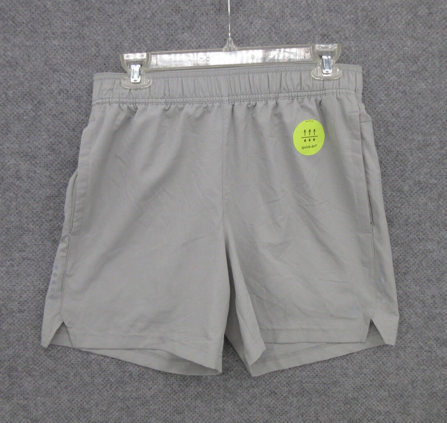 Xersion Mens Shorts Small Regular Fit Pull-On Gray Alloy