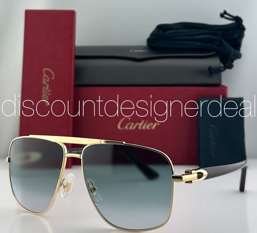 CARTIER アヒエタ フレム サンクラス CT0065S 003 Cartier CT0065S Sunglasses - Cartier Authorized Dealer