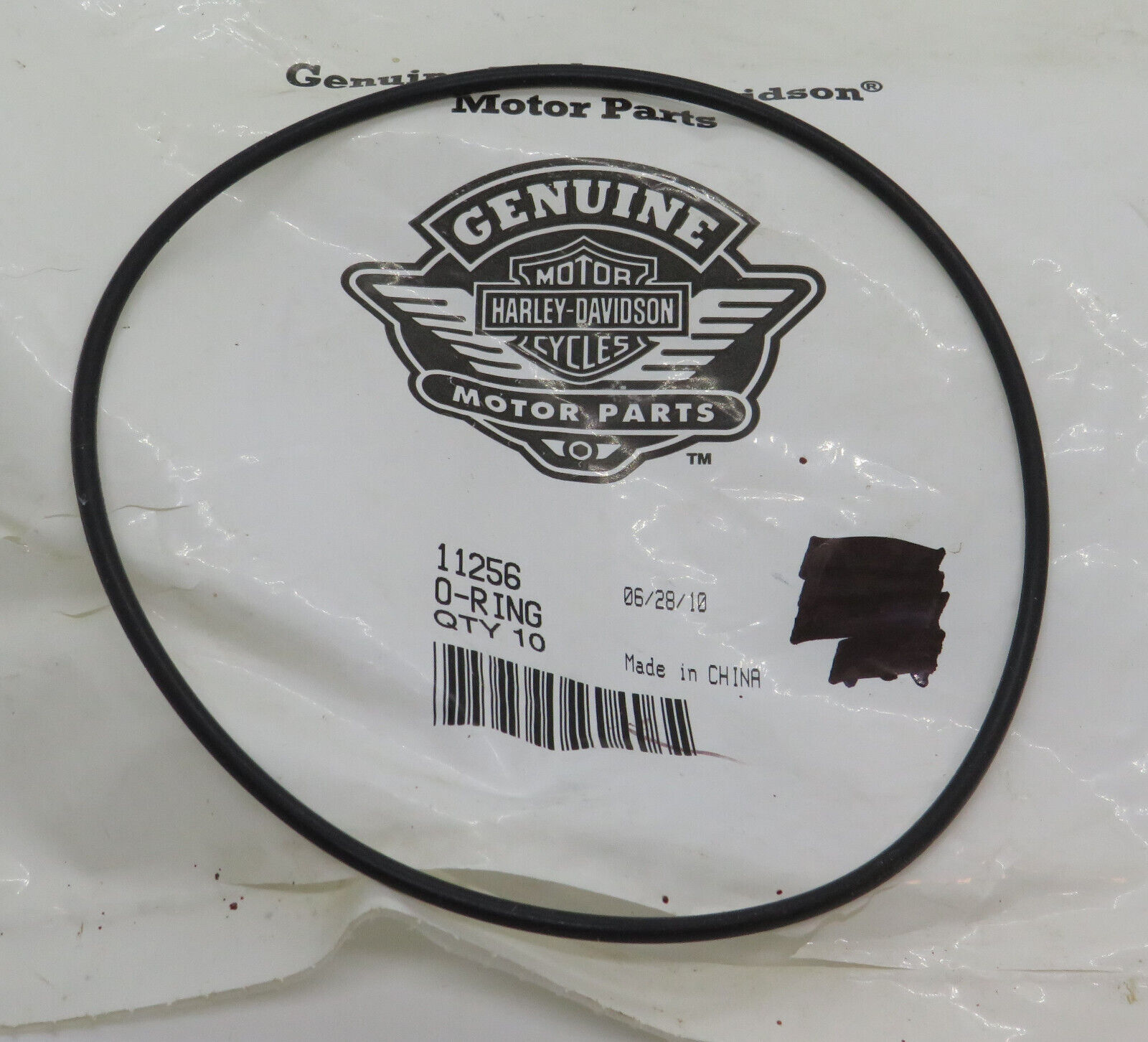 11256 Harley-Davidson Cylinder O-Ring for FXD FLD FLH FLR 11256 Harley-Davidson Cylinder O-Ring for FXD FLD FLH FLR