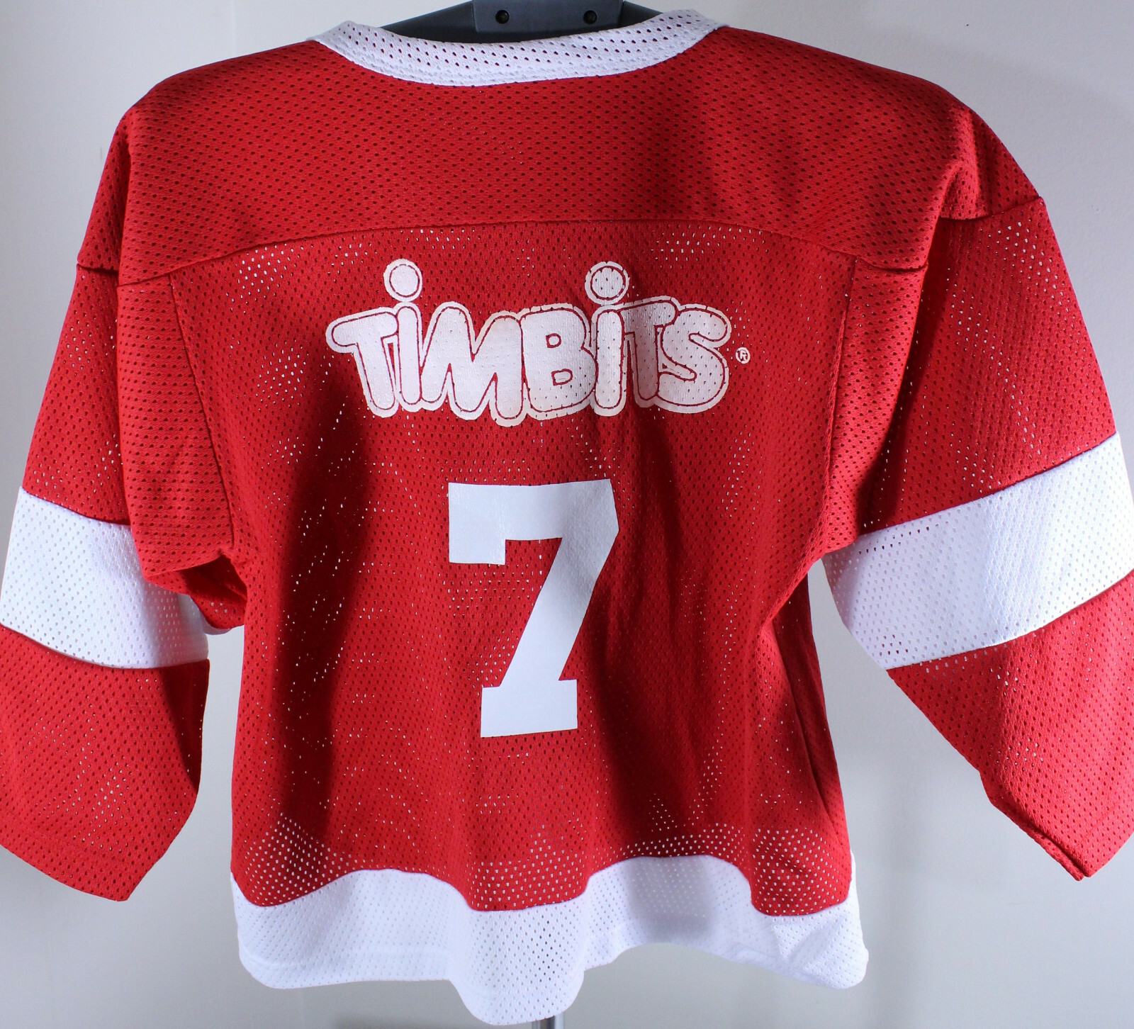 Tim Hortons Timbits Hockey Jersey ~ Youth Size Large # 7