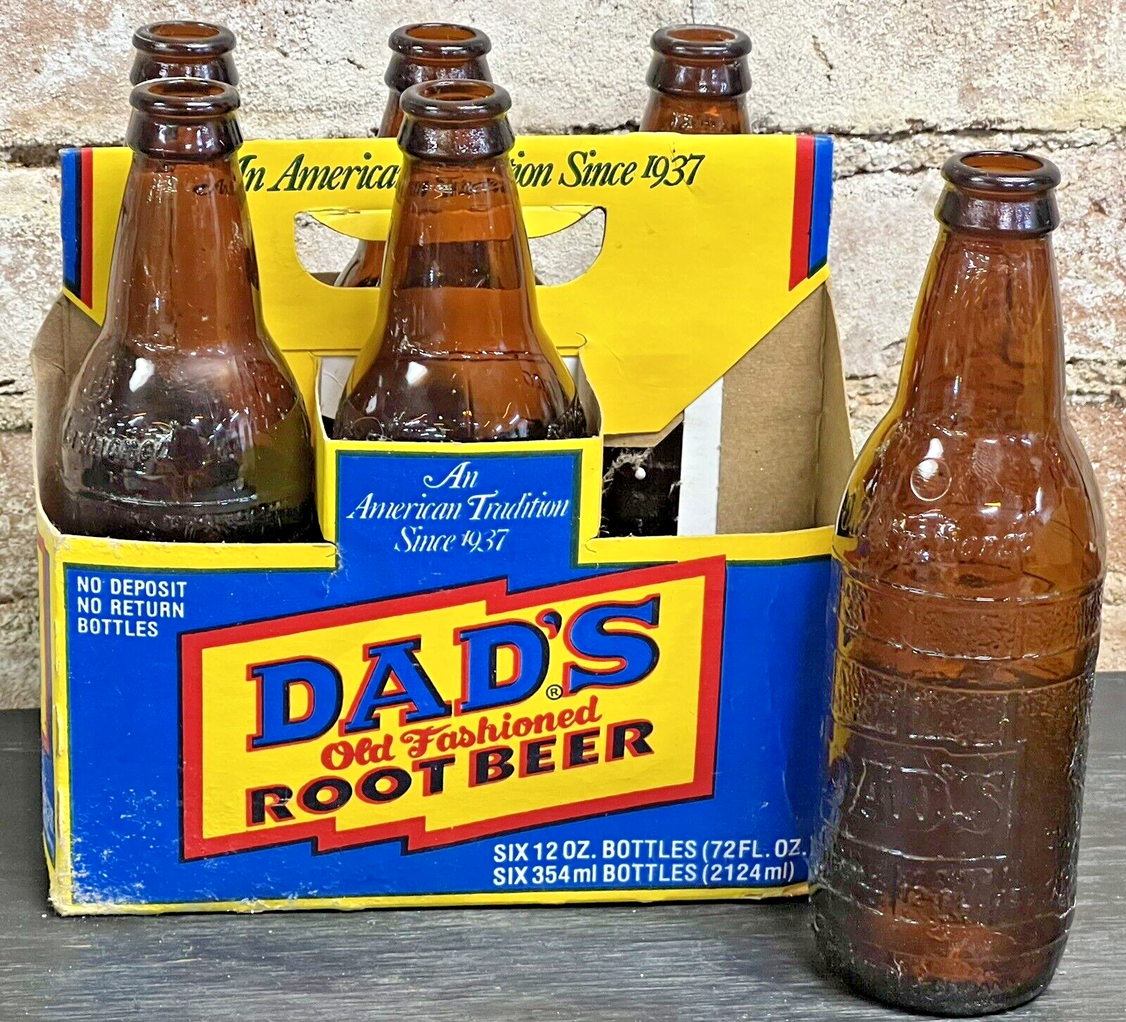 【USA vintage】DAD’S ROOT BEER  ルートビア　木箱 USA vintage】DAD'S ROOT BEER ルートビア 木箱