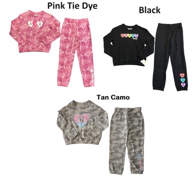 Мягкий и теплый комплект с длинными рукавами и брюками Hurley Youth Girls из 2 предметов