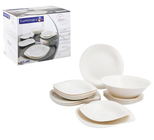 Lot 6 assiettes à dessert arcopal - Arts de la table