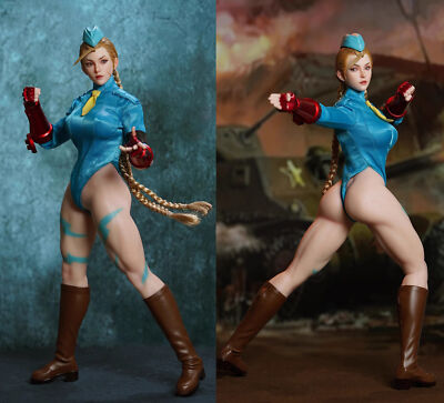Play Toy P020 1/6 Street Fighte Cammy White Blue Clothes