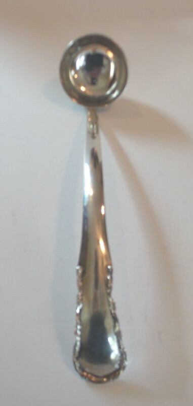 Huge Vintage Mexico Hand Crafted Sterling Silver 15.5" Punch Ladle, 230 Grams