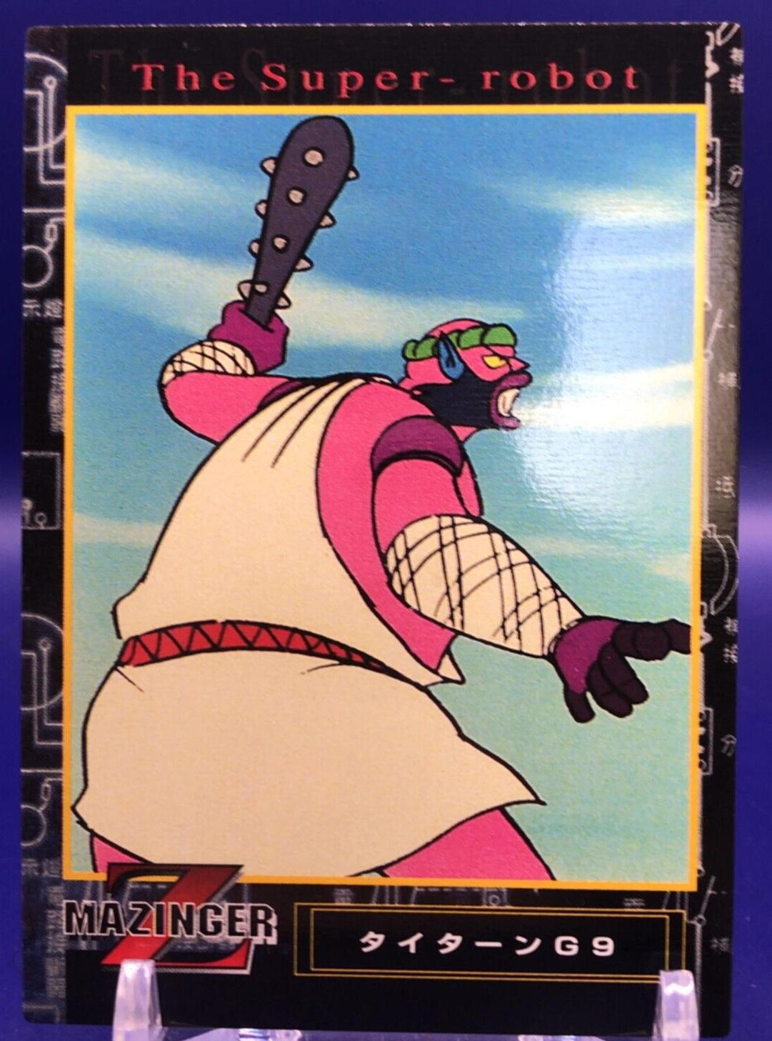 Titan G9 55 Mazinger Z Card Amada 1997 Japanese | eBay