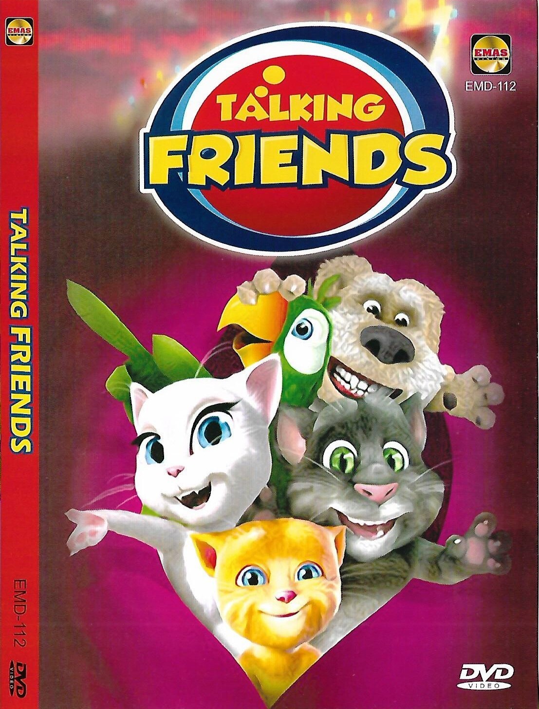 Talking Friends DVD American Children Animated Mini-Series
