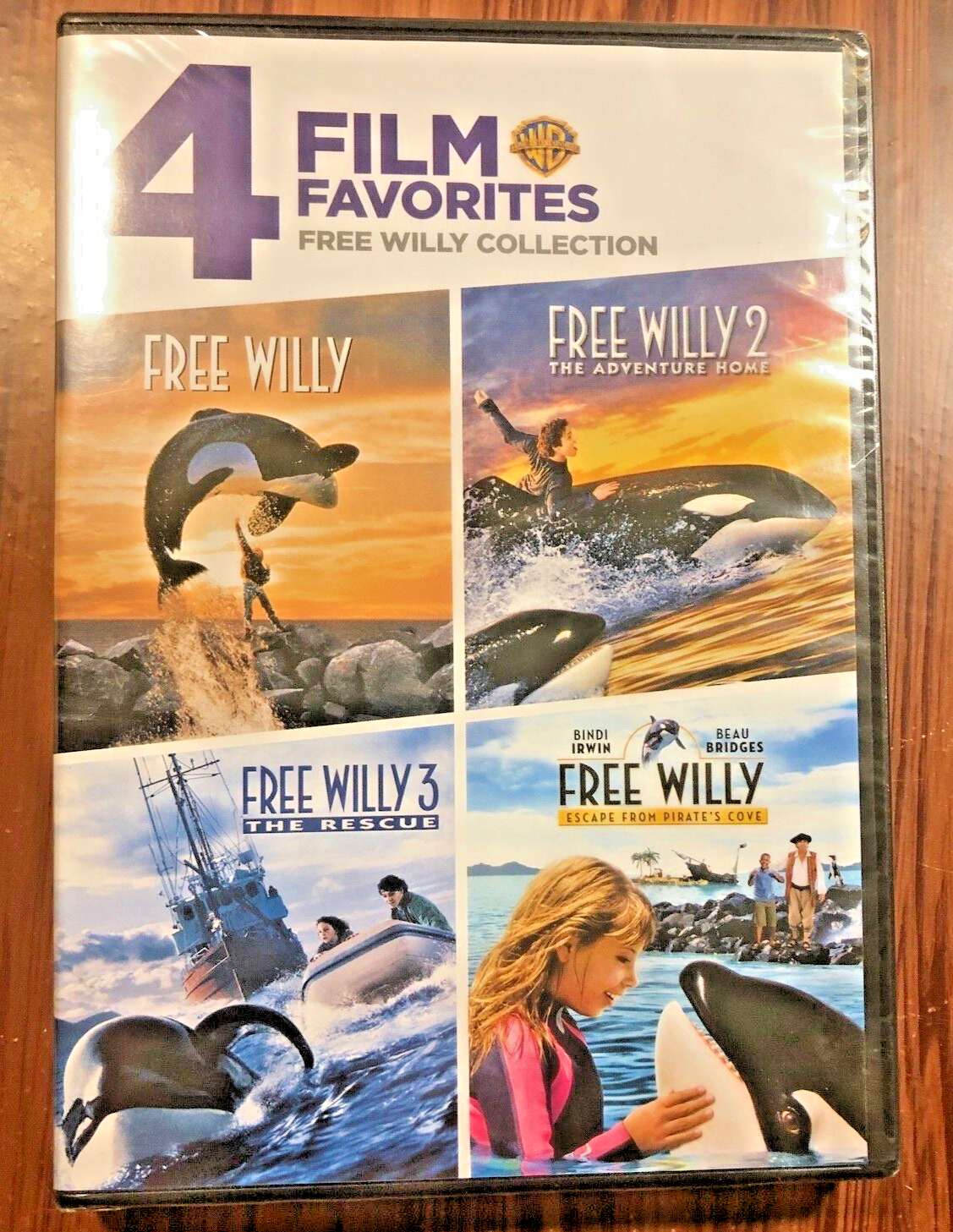 【本日特価】 3 2 1 DVD Collection Willy Free 4 Adventure Favorites Film ミュージック