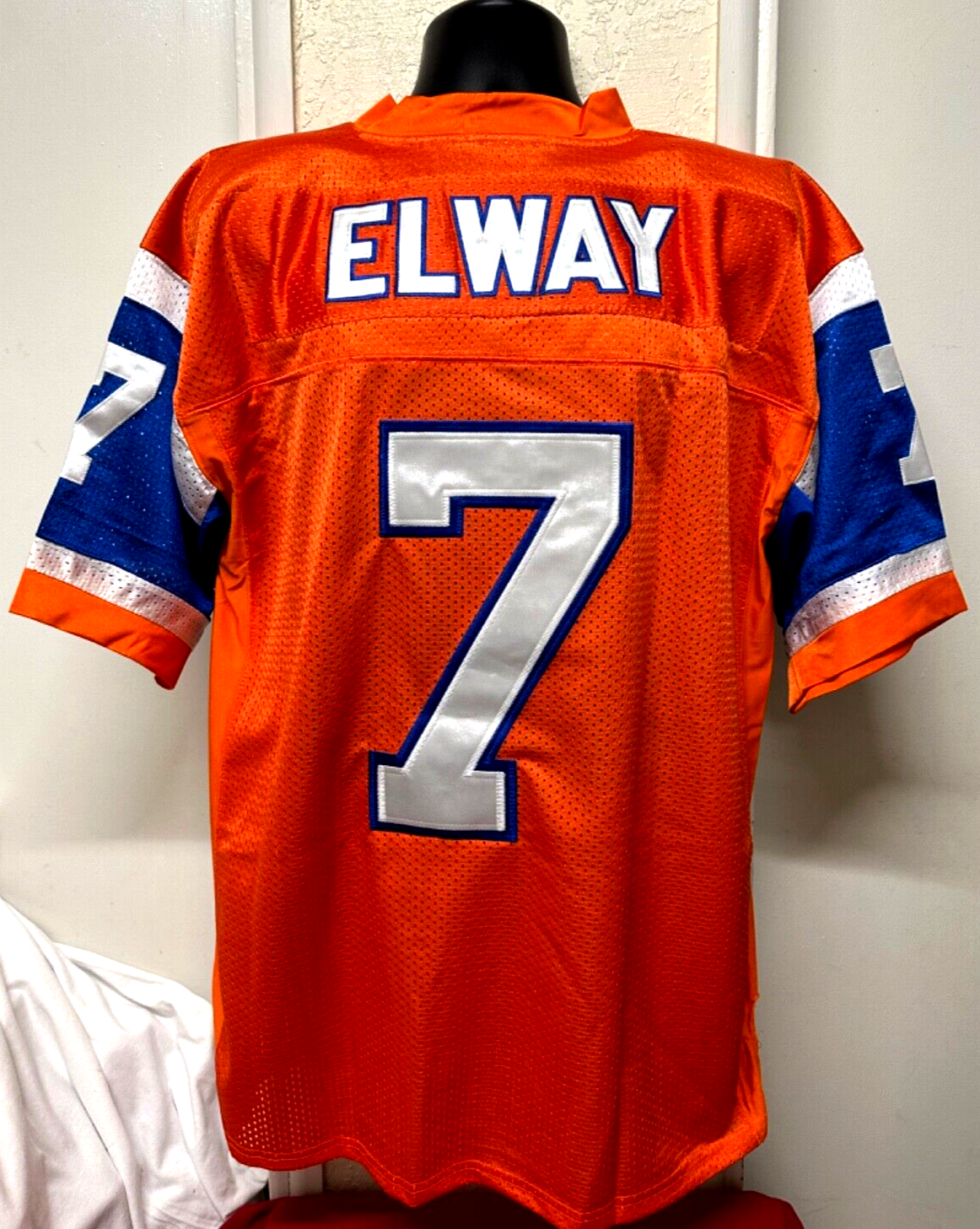 Nike Denver Broncos No7 John Elway Orange Team Color Women's Stitched NFL Elite Drift Fashion Jersey