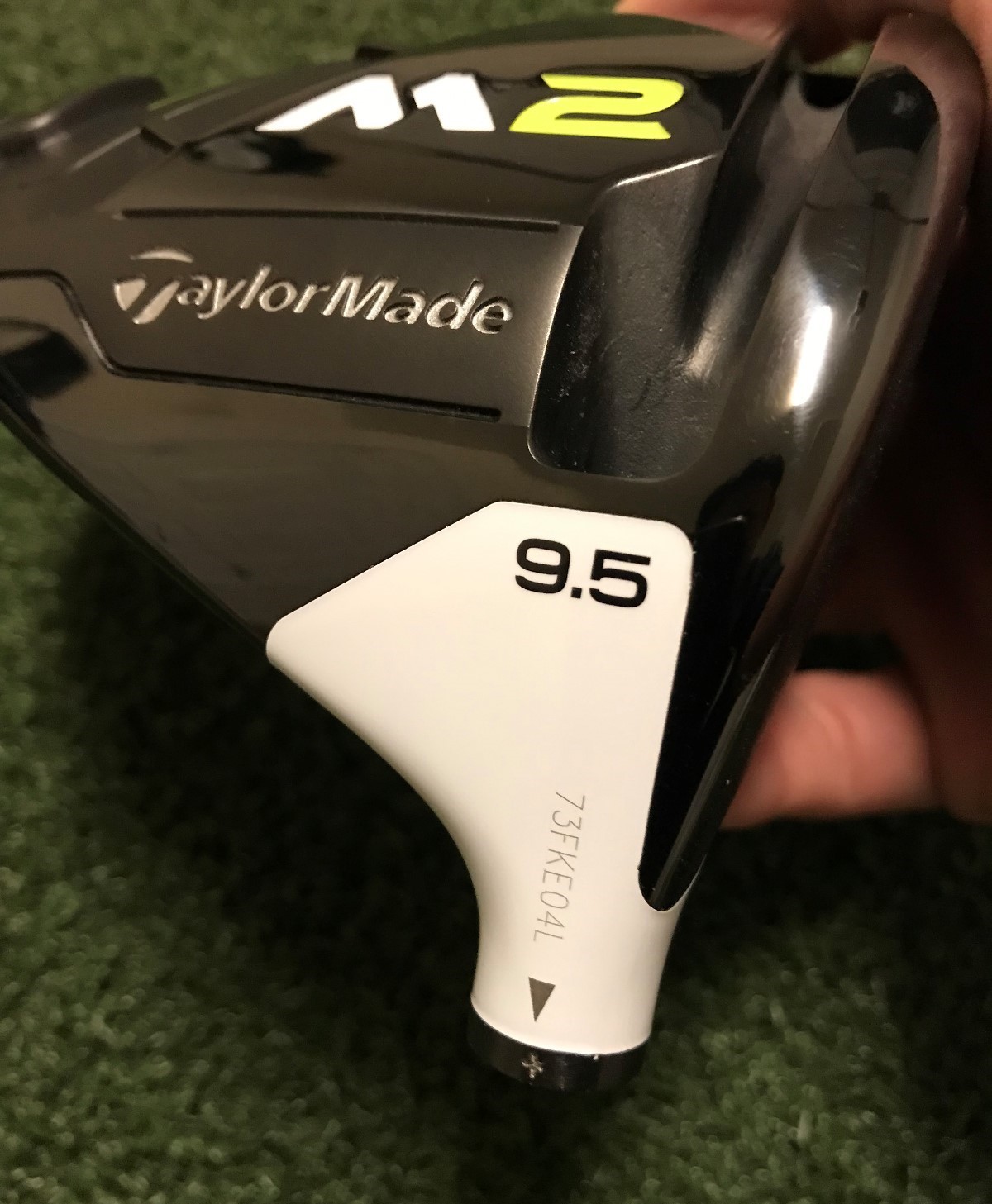 ?Excellent?TaylorMade Tour Issue (+ Stamped) M2 2017 Driver 9.5* HEAD ONLY