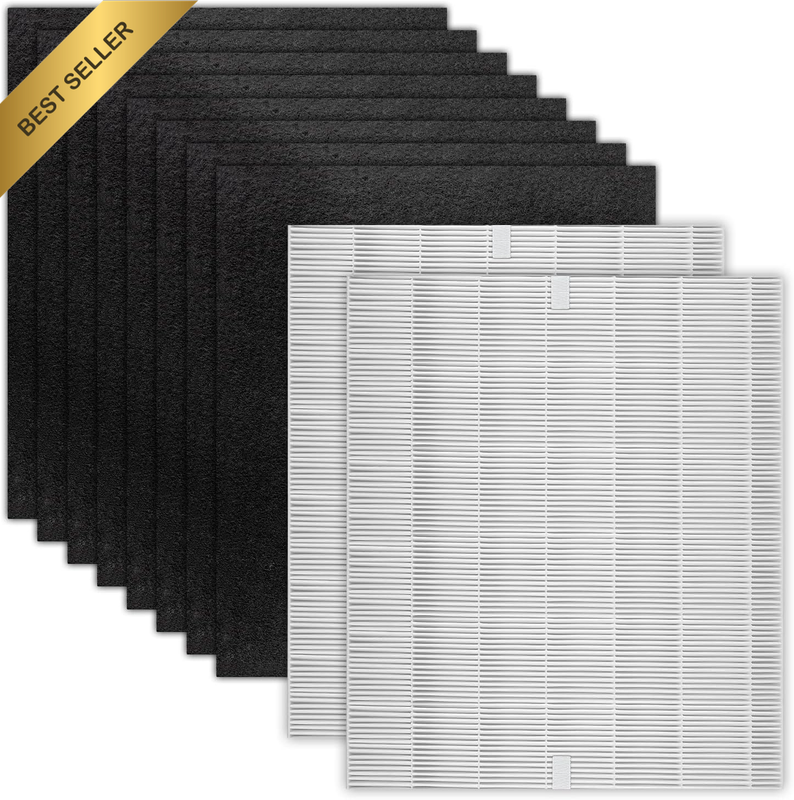 2 Sets AP-1512HH Replacement Filter for Coway Airmega AP-1512HH Air Purifier, 2
