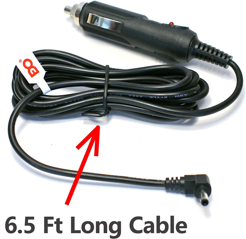 EDO Tech Car Power Cord for Whistler Radar Laser Detector 78Se Cr97 Z11R Z19R Xt