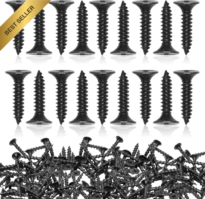 #4 X 0.78” Self Tapping Screws, 100 Pcs Phillips Wood Screws, Pan Head Screws fo