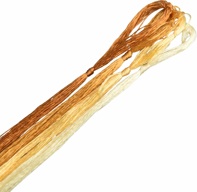 4 Skeins Mulberry Silk Floss Embroidery Thread Floss-Cross Stitch Threads China