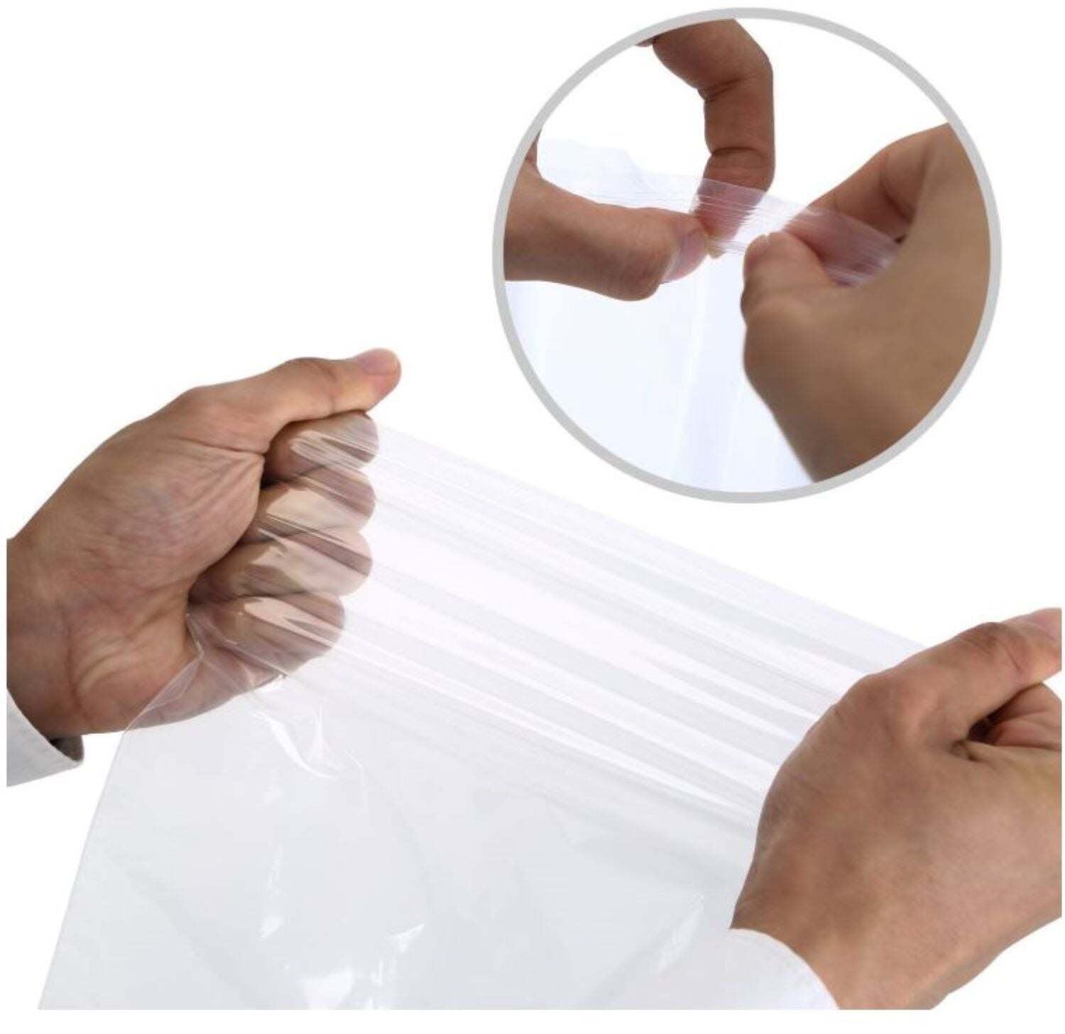 1-2,000 10x13 Reclosable 2MIL Zipper Bags Clear Poly Resealable Bags 10