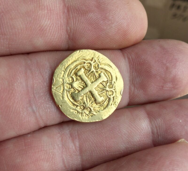 Spain, Philip V, Gold 2 Escudos, Nuevo Reino de Bogota, 6.4g 