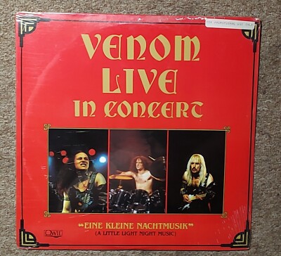 Venom Live In Concert Eine Kleine Nachtmusik 2-LP Sealed Promo Album TU-7900