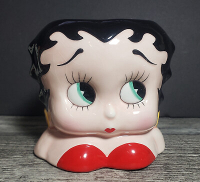 Betty Boop Vintage 1995 Ceramic 16 oz 3-D Coffee Mug/ Cup by Vandor New