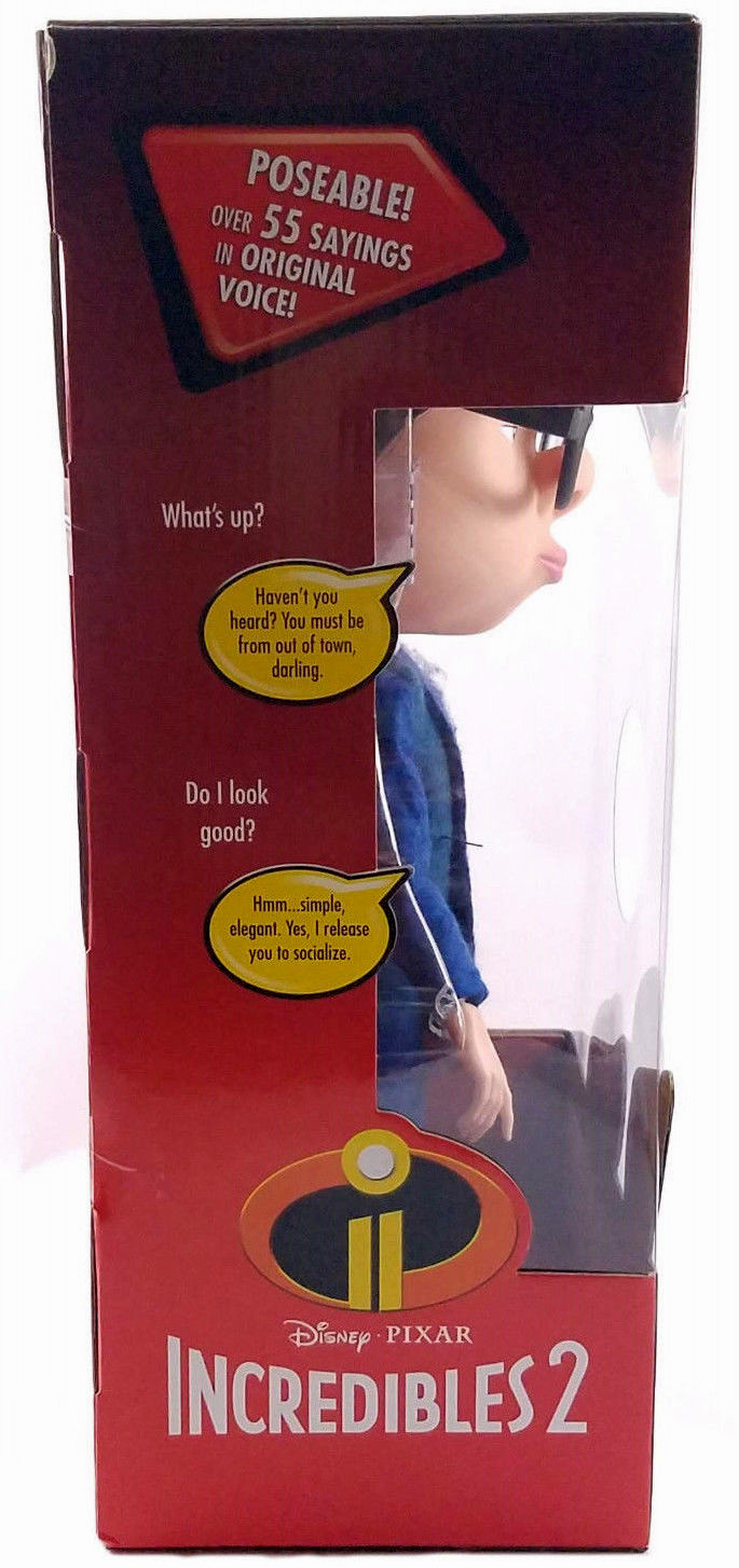 Disney Pixar Incredibles 2 Interactive Edna with Voice Recognition Talking Doll